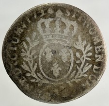 1724 France 1/10 Ecu / 12 Sols Silver Coin | Collectable Grade picture