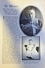 1912  William Sydney Porter Author O. Henry illustrated picture