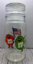 1983 M&M’s Olympic Glass Bottles Lot LA84 Mars Inc Sports Pictogram Collectible picture