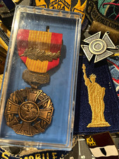 Vintage Military Patches & Pins Lot w/Republic of Vietnam Gallantry Cross picture