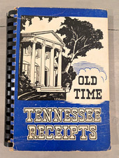 Vintage Old Time Tennessee Recipes Spiral-Bound Cookbook Recipe Booklet picture