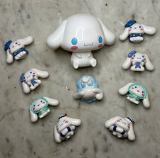Cute Cinnamoroll Mini Figurine Set-10 PVC Figures 1-2.5” Toy Decor Cake Topper  picture