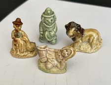 4 Wade Whimsies Of England Red Rose Tea Figurines  picture