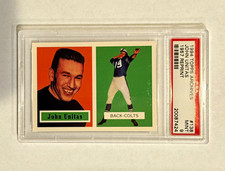 Topps 1994 Topps Archives John Unitas #138 1957 Reprint PSA 9 Mint picture