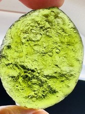 TOP Moldavite Raw Moldavite Crystal from Czech Republic PICcertificate 90CT picture