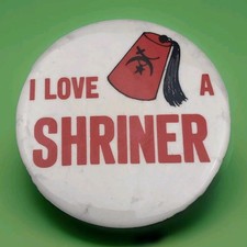 Shriners Pinback 