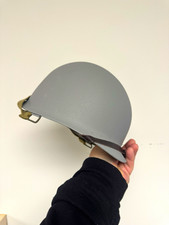 Repo WWII US steel helmet Navy Grey picture