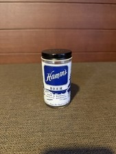 Rare Hamm's Beer Glass Salt Shaker -Verne M. Randall Distributors , Mankato, MN. picture