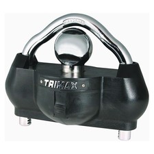 Trimax UMAX 100 High-Security Trailer Hitch Lock for All Coupler Not Ship CA picture