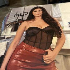 Sophia Leone Super Sexy Signed 8x10 Photo Porn Star Adult Model COA Rare picture