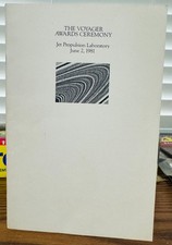 Nasa Voyager Awards Ceremony Booklet Jet Propulsion Lab 1981 55 pages picture