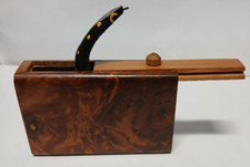 Handmade Moroccan  Thuya Wood  Snake Box for prank  picture