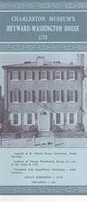 1970's Charleston Museum's Heyward Washington House Brochure picture