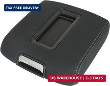 Center Console Armrest Lid w/o Steel Bracket Black Compatible with 2014-2020 Che picture