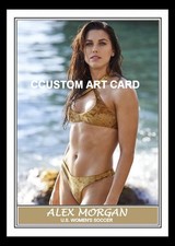 Alex Morgan USA Soccer  Art Card Sexy NEW picture