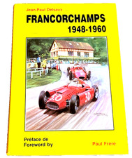 SPA FRANCORCHAMPS 1948-1960 * SIGNED DELSAUX * Hardbound ENGLISH & FRENCH Text picture