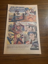 Lazer Tag Game Kit Statbelt  1986 Vintage Print Ad 7x10 picture