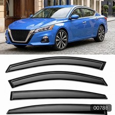 Tape-On Window Rain Guards for Nissan Altima 2019-2026 Smoke #R041 picture