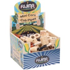 36pcs. Straight Mini Corn Cob Tobacco Pipe Small Corn Cob Smoking Pipe picture