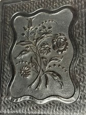 Early Half Plate Size Daguerreotype Leather Case Stamped by Maker- D unlisted picture