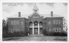 J53/ McRae Georgia Postcard c1940s McRae Helena High School  43 picture