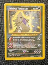 Pokemon Card Shining Tyranitar HOLO - Neo Destiny - 113/105 - ENG picture