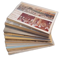 Huge Bulk Lot 125 Postcards Italy Collection Town Views RPPC DB WB UDB Lot 2 picture