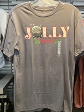 NWT 2026 Disney Parks EPCOT Spaceship Earth JOLLY Christmas Shirt  | Adult picture