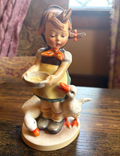 Vintage Hummel 197/1 ‘Be Patient’ Figurine TMK3 Stylized Bee Goebel 6