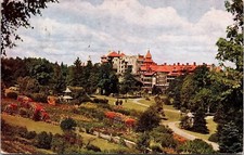 Lake Mohonk Mountain House New York NY Postcard PM Clean Cancel WOB Note VTG picture