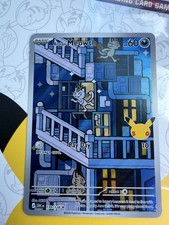 ⭐️ Pokemon Alolan Meowth IR 139/128  30th Anniversary Edition MINT picture