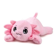 Ecolley Axolotl Plush Pink Stuffed Animal Weighted Axolotl Plush Weighted Stuffe picture