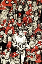 AMAZING SPIDERMAN 1000 36 PEPE LARRAZ NYCC B&W & RED EXCLUSIE VARIANT NM v7 2026 picture