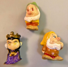 3 Show White Squinkies *1 Queen *2 Dwarfs (used condition see photos) picture