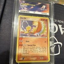 -Pokemon 2005 Ex Unseen Forces #27 Ho-oh  Ace 7 Pop 2 picture