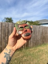 Vintage Folk Art Face picture