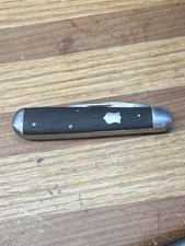Vintage LF&C Two Blade Jigged wood Handle Jack Pocket Knife New Britain CT picture