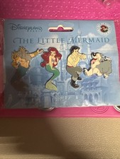 he Little Mermaid Booster Pin 2017 Set of 4 Disneyland Paris picture