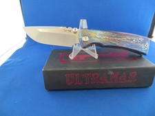 Chaves Redencion Street Custom Lightning Knife Anodized Titanium Lighting Strike picture