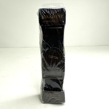 No-Shine Insignia Military Belt Cotton Black For All Branches NEW picture