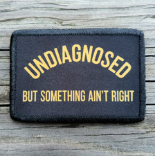 Undiagnosed Morale Patch Hook and Loop Army Custom Tactical Funny 2A Gear picture