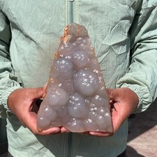 3.42LB Rare Raw Natural Bubble Gobi Agate Quartz Crystal Mineral Rough Specimen picture