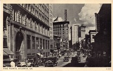 GA~GEORGIA~ATLANTA~FIVE POINTS~C.1935 picture