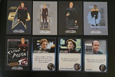 2026 RITTENHOUSE STAR TREK VOYAGER A&I - 5 CARD CANVAS CASE TOPPER SET CT1-CT5 picture
