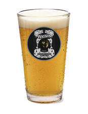 Waylon Jennings (Nashville Rebel) - 16oz Pint Beer Glass Handmade Barware Liquor picture