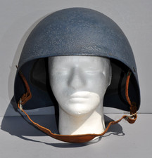 WWII US Navy MK-2 Talker Helmet With Chin Strap in Outstanding Condition picture