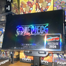 NYCC 2026 FiGPiN ONE PIECE Cybercel sealed card box Exclusive Collectible LE 1k picture