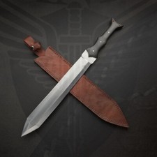 ROMAN GLADIUS BEST CUSTOM HANDMADE D2 TOOL STEEL FULL TANG BLADE,DAGGER SWORD picture