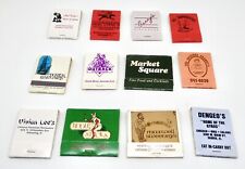 Chicago Illinois Suburbs LOT of Twelve (12) FULL Matchbook's picture