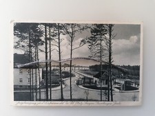 Bergen Lüneburg Heath - main entrance e.g. barracks and practice area gel. circa 1939 picture